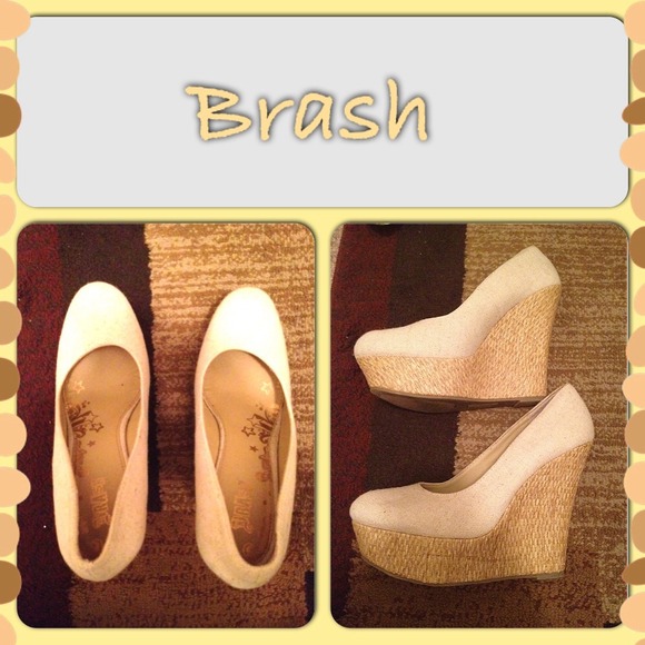 Sexy Natural Colored Wedges