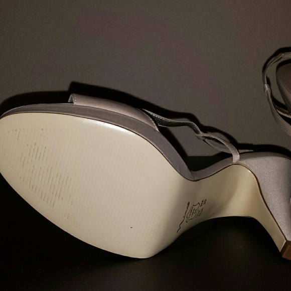 Ivory Nina Slingback Heels - Picture 3 of 4