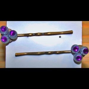 Handcrafted Decorative HairPins with Swarovski