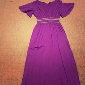 Purple Maxi dress