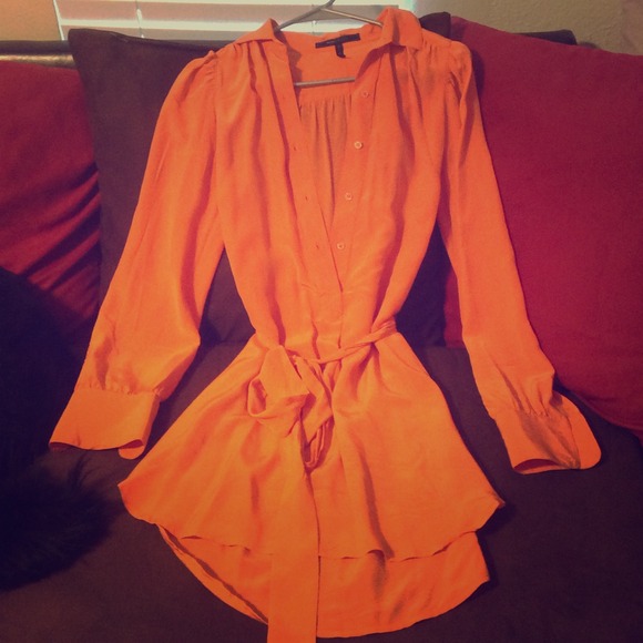 BCBG Max Azaria Shirtdress (100% Silk) reduced!