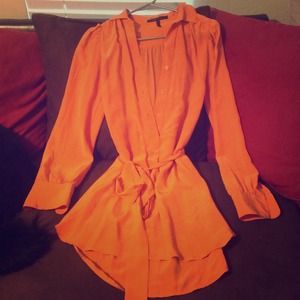 BCBG Max Azaria Shirtdress (100% Silk) reduced!