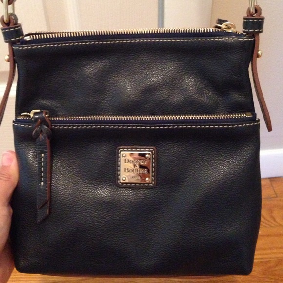 Dooney & Burke Navy Letter Carrier Purse