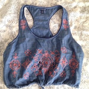 NEVER WORN American Eagle crop top