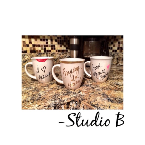 Handmade Personalized Mugs