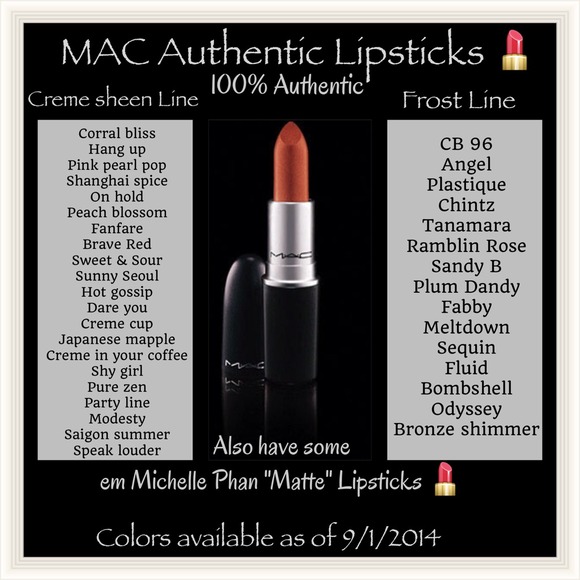 mac plastique lipstick