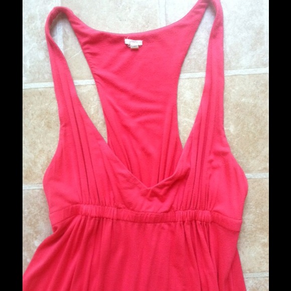 J. Crew Racerback Jersey Dress - Picture 2 of 2
