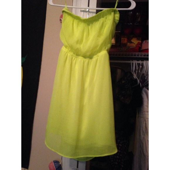 Neon tube dress