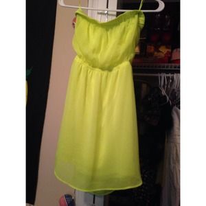 Neon tube dress