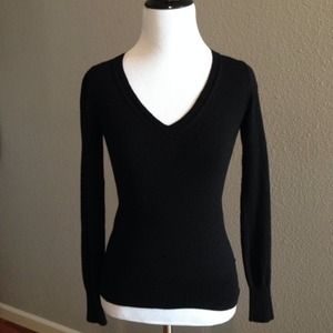 Club Monaco Black Wool Sweater