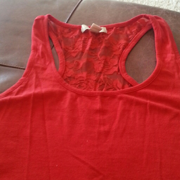 Lace Racer back Tank - Picture 3 of 3