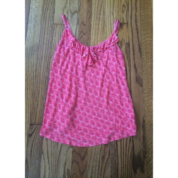 Ruffled tank