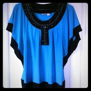 Blue Dressy Shirt