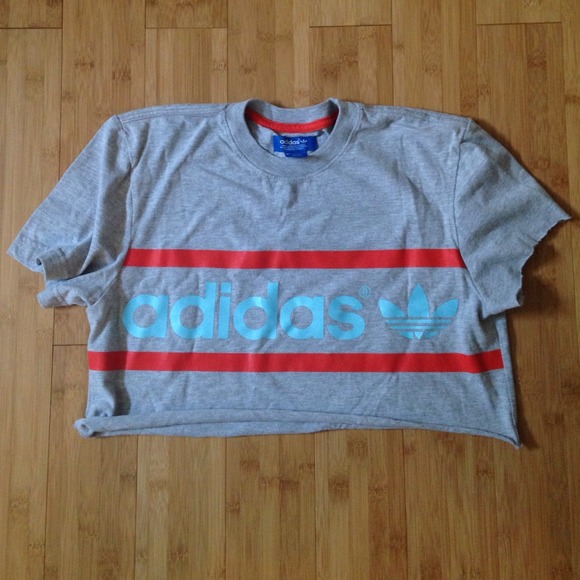 Adidas crop t-shirt
