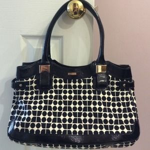 Kate Spade patent leather trim purse