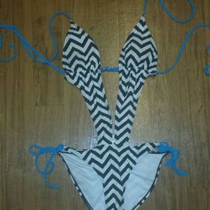 Chevron Monokini