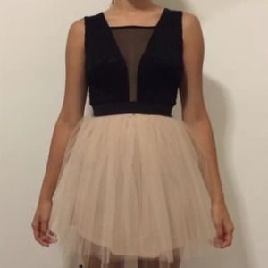 Short Chiffon Dress