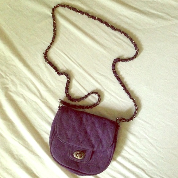 Quilted Purple Purse and harajuku bundle!