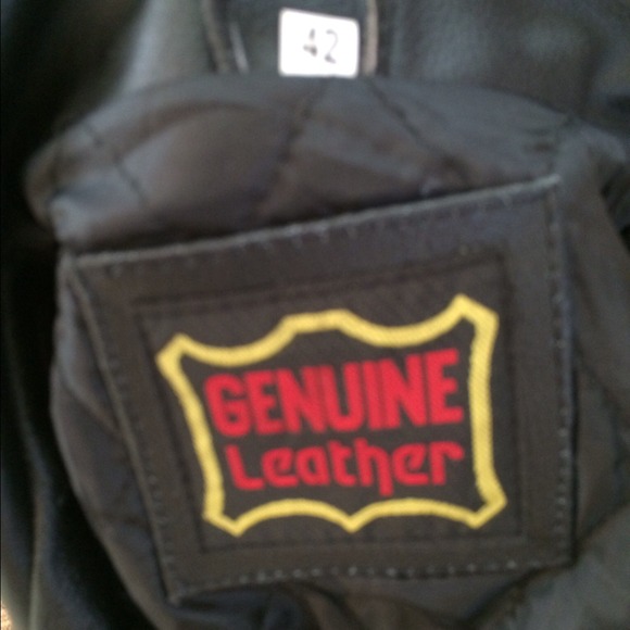 KEEPING πHOST PICKπ NWOT MOTO LEATHER JACKETπ - Picture 4 of 4