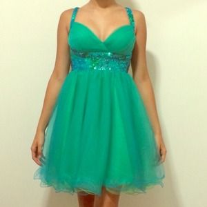 Sparkly Tulle Occasion Dress
