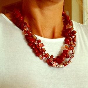 Beaded Costume Necklace