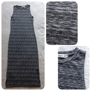 Ginger G crew neck sleeveless tank maxi dress