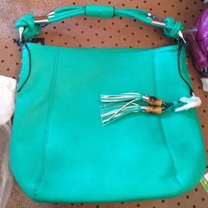 Closet Glam Boutique Teal-Green Glam Bag