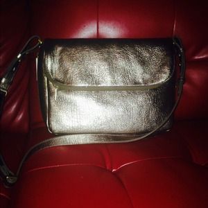 Fossil golden/bronze handbag - NWT