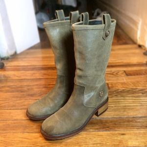 💵SOLD on VINTED💵 Cole Haan Leather Harness Boot
