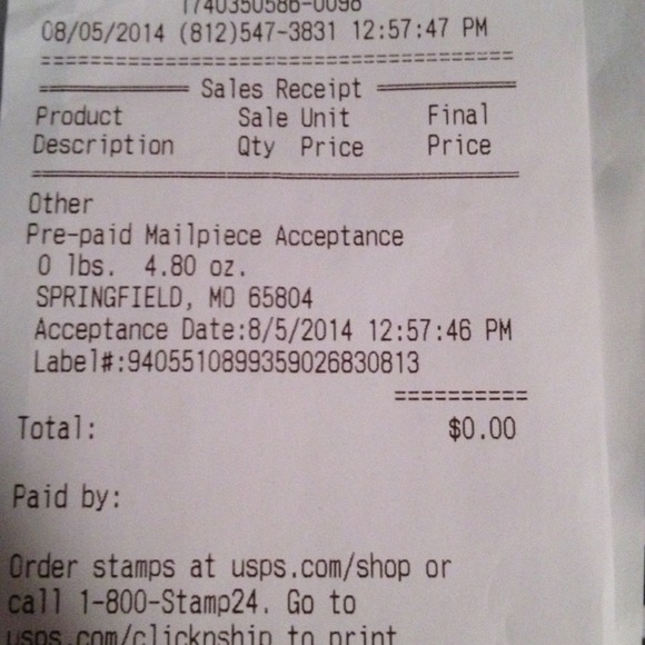 Item is shipped! - Picture 1 of 1