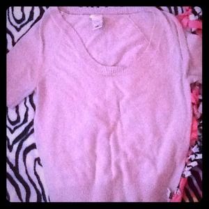 Short sleeve sweater