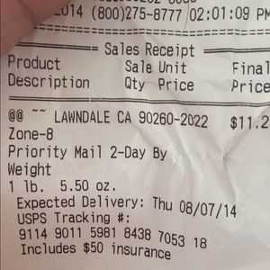 Here's your tracking !!