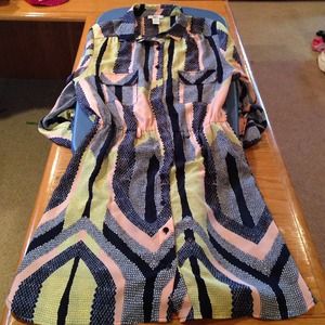 Fabulous shirt dress!