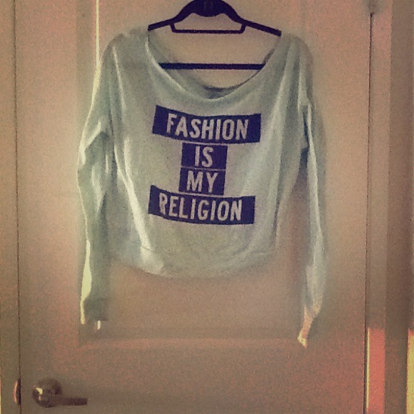 Fashion is my religion top