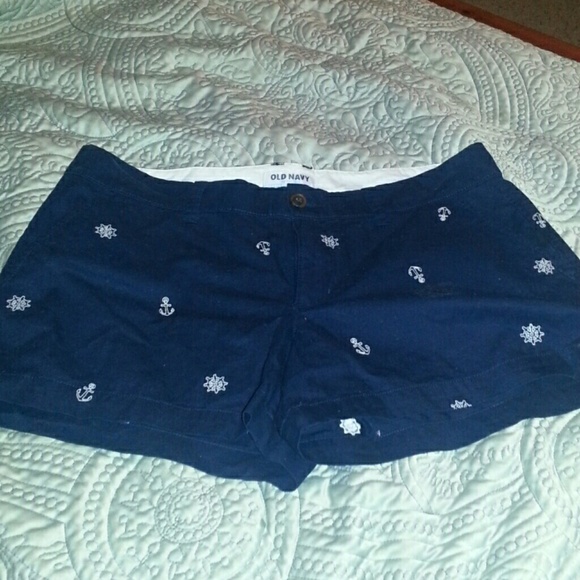 Old Navy Pants - Navy Blue sailor shorts - Old Navy