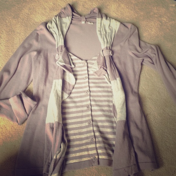 Anthropologie flirty sweater!