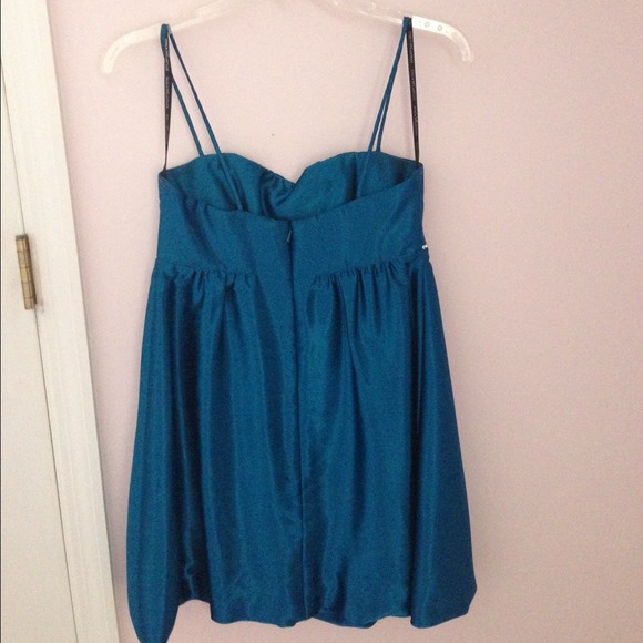 Mini Dress with Rhinestone Detail - Picture 2 of 4