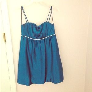 Mini Dress with Rhinestone Detail