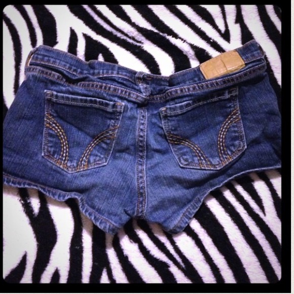 Hollister Denim Blue Jean Shorts