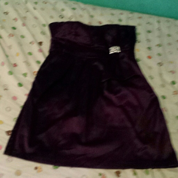 Plum cocktail/ party dress