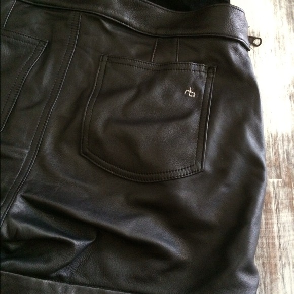 SOLD in bundle Rag&bone leather overalls - Picture 4 of 4