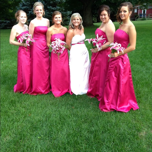 Bridesmaids dresses