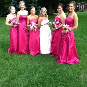 Bridesmaids dresses