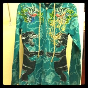 Christian audigier panther sweatshirt