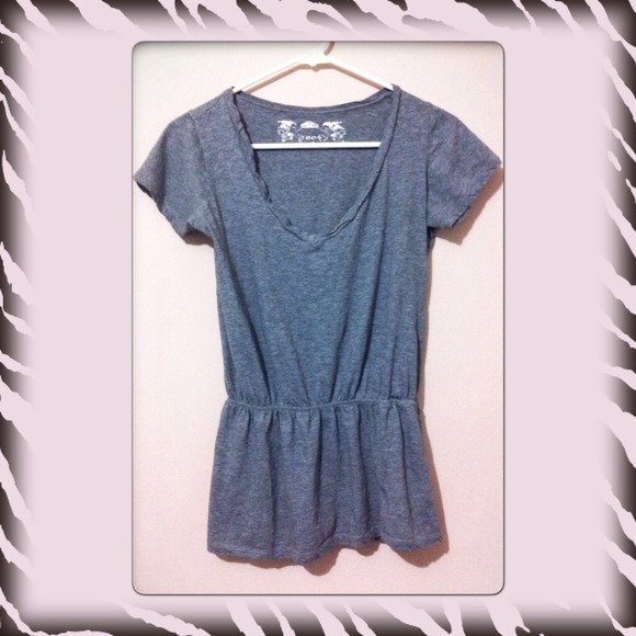 Poof! Cinched waist T Shirt