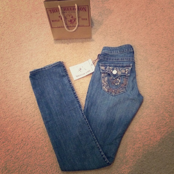 True Religion straight leg jeans