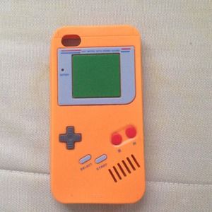 Silicone Gameboy Iphone4 Case