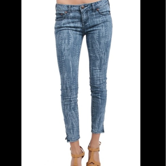 Free People Zip Ankle jeans