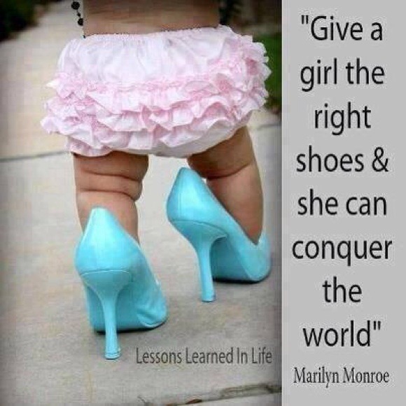 Shoes make the outfit!