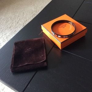 Hermes enamel bracelet
